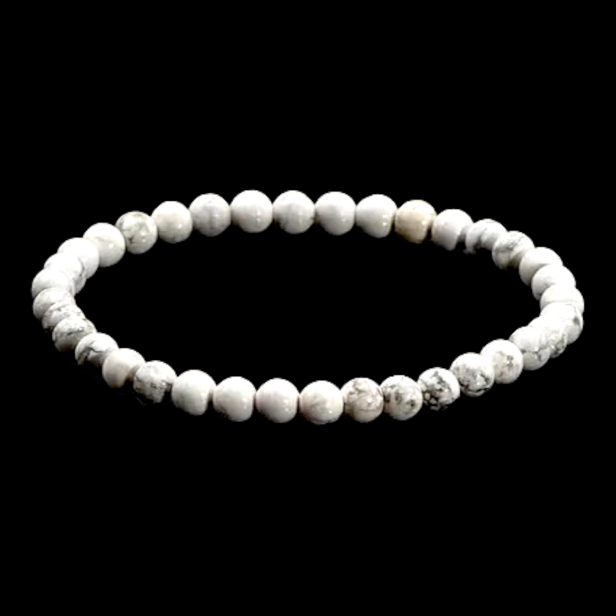 Bracelet - Howlite 4mm