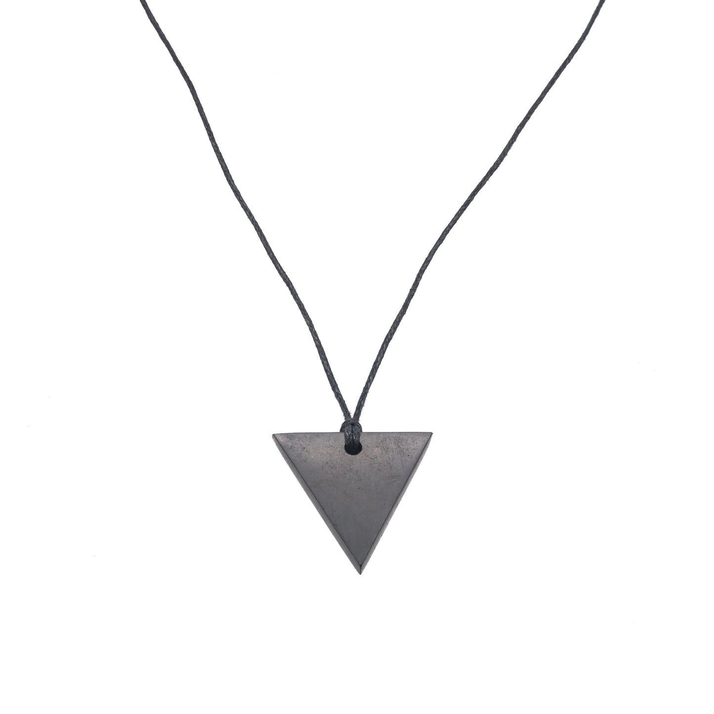 Necklace - Shungite Triangle (Female) $25