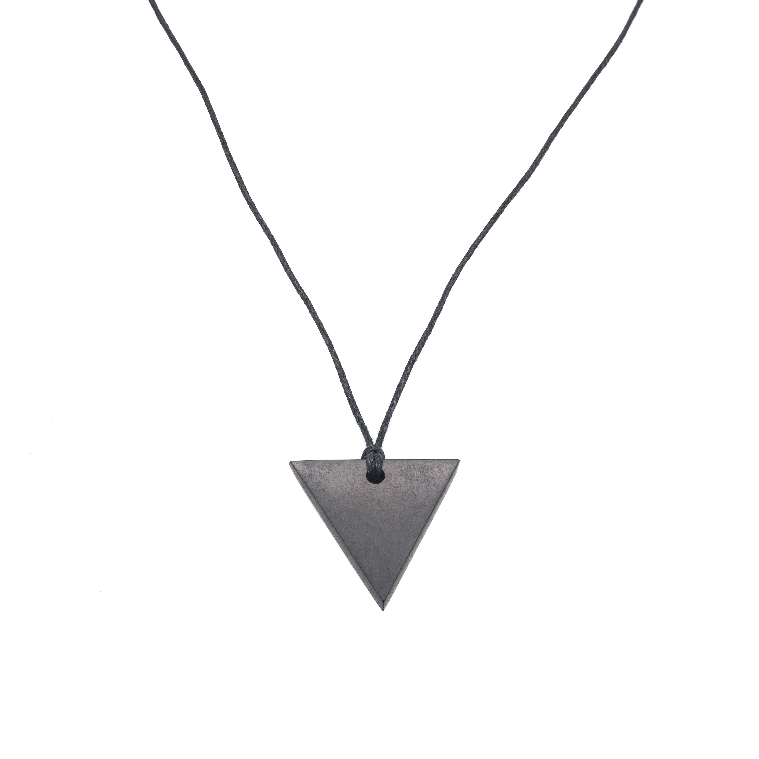 Necklace - Shungite Triangle (Female) $25