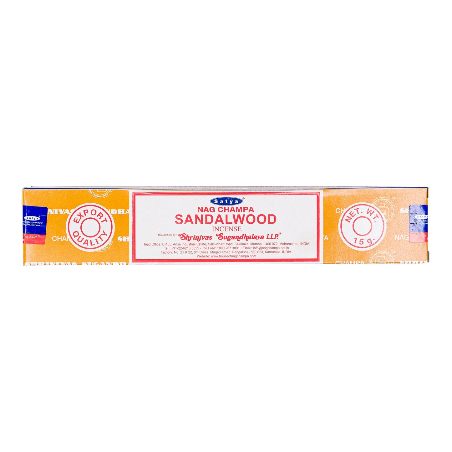 Incense - Nag Champa Sandalwood SATYA