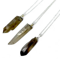 Necklace - Smoky Quartz Point $30