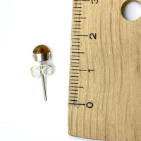 Earrings - Amber Stud $30