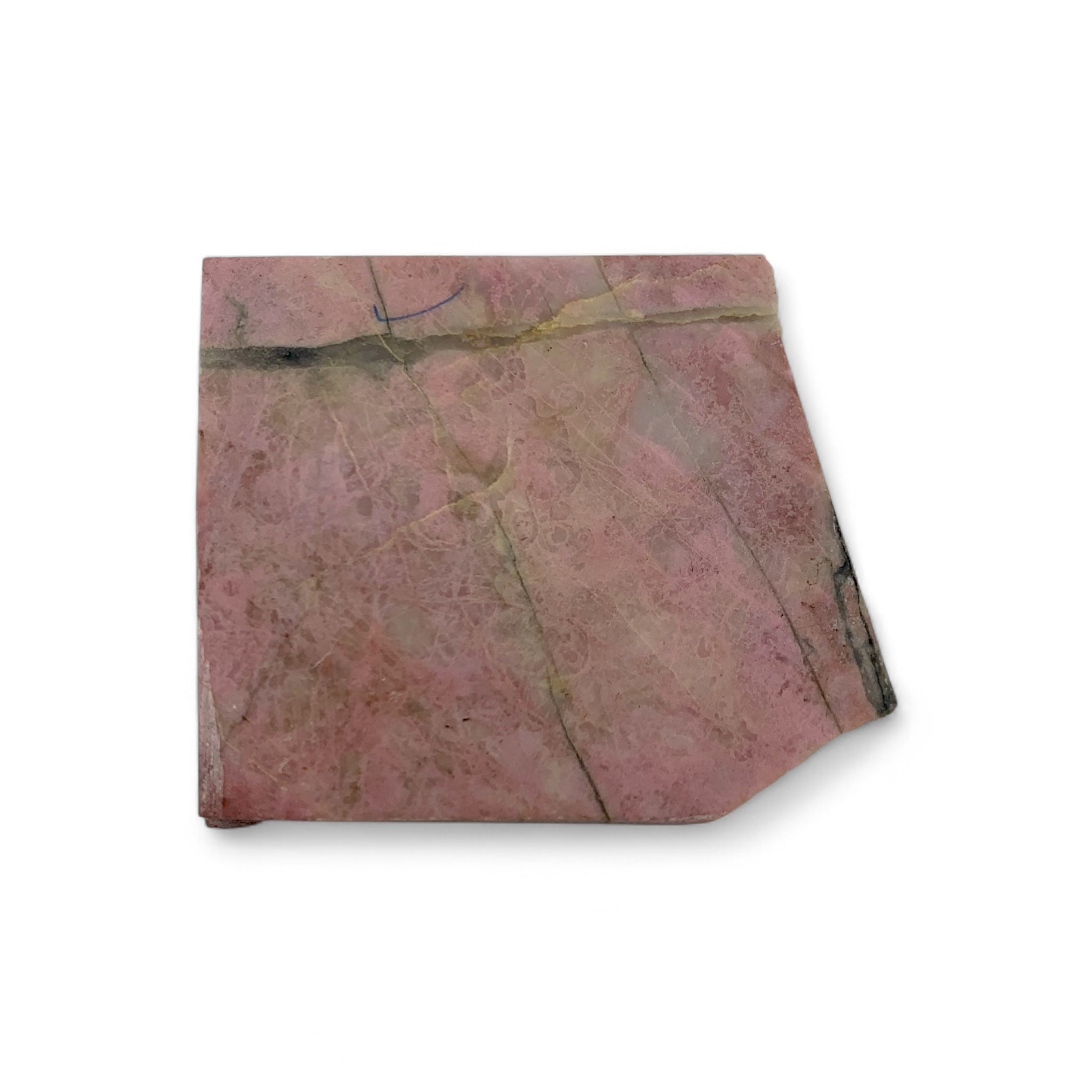 Rhodonite Raw Slice