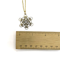 Necklace - Sacred Geometry Metatron $25