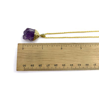 Necklace - Amethyst Natural Point $25