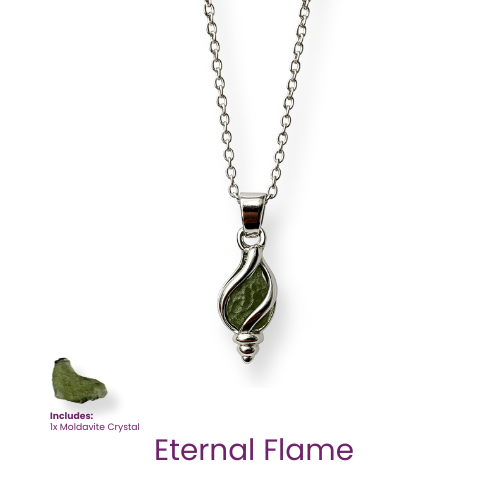 Necklace - Moldavite - A Cosmic Key to Transformation