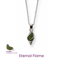 Necklace - Moldavite - A Cosmic Key to Transformation