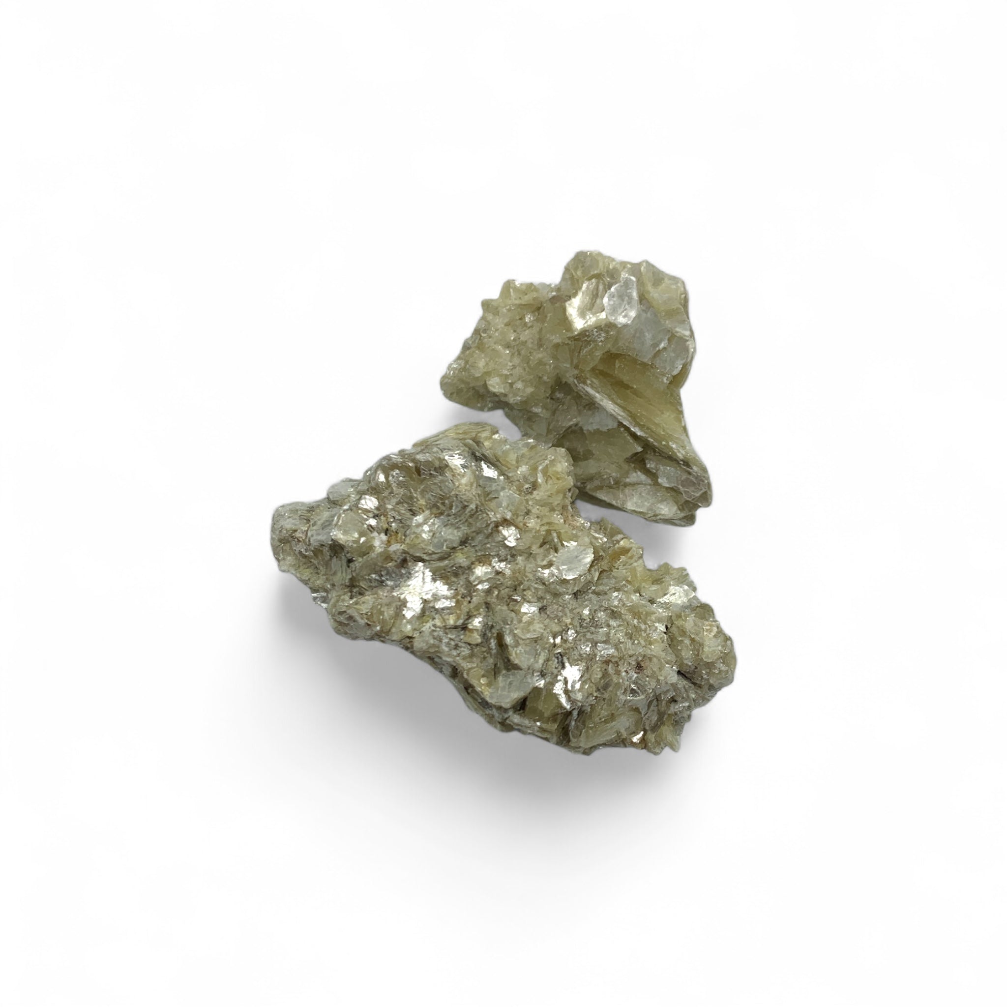 Mica - Yellow Raw Clusters $20