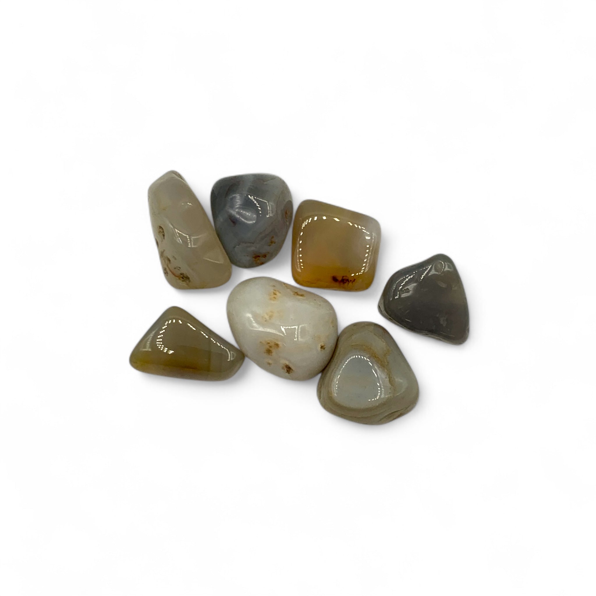 Agate - Grey Tumble $2