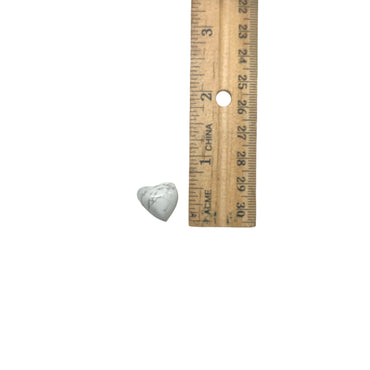 Howlite Heart $10