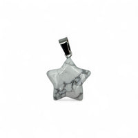 Pendant - Howlite Star