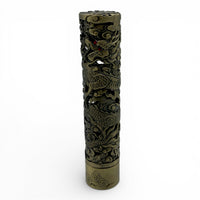 Incense Holder - Dragon & Phoenix Chinese Cylinder