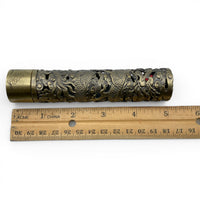 Incense Holder - Dragon & Phoenix Chinese Cylinder