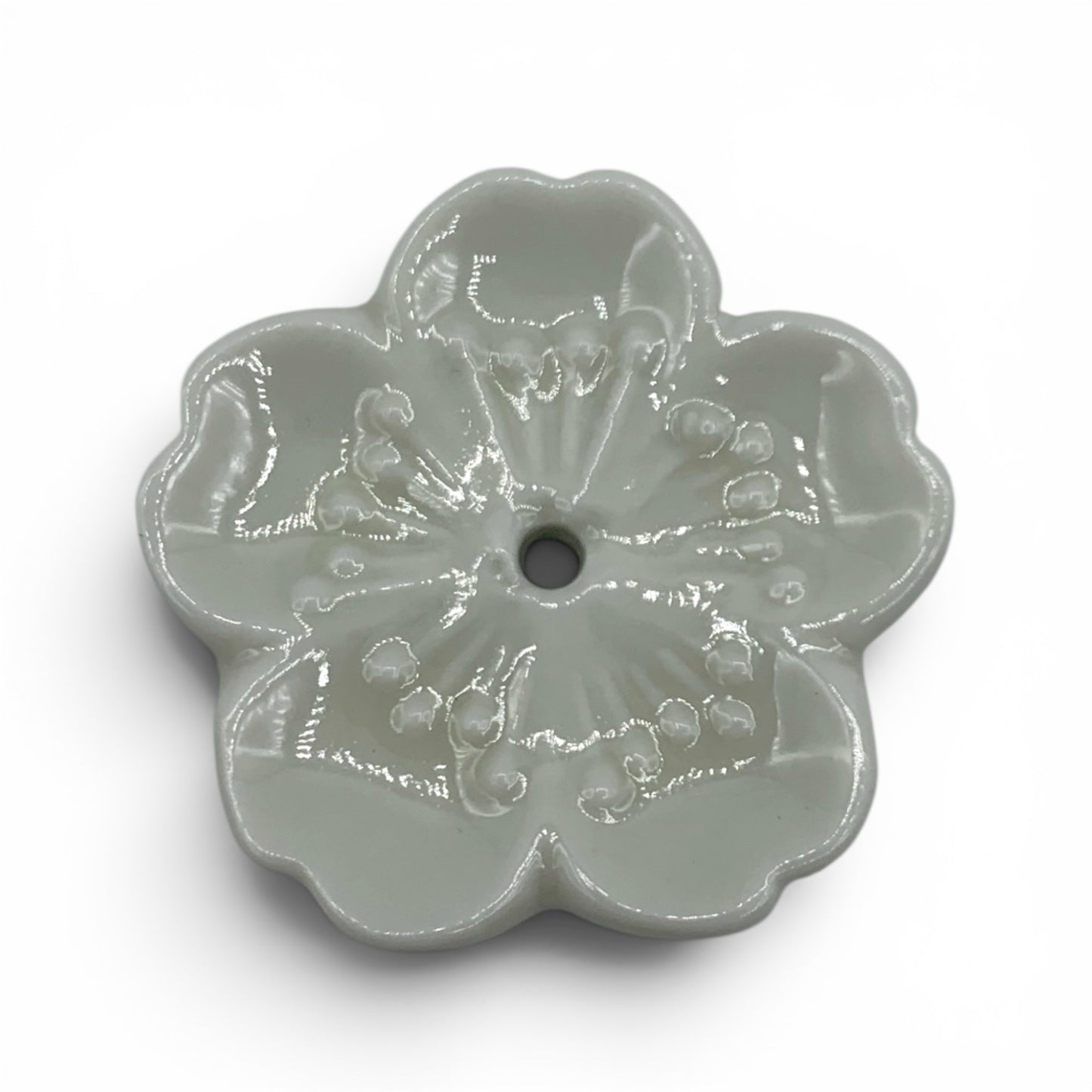 Incense Holder - Ceramic Flower $15 - Happy Soul Online