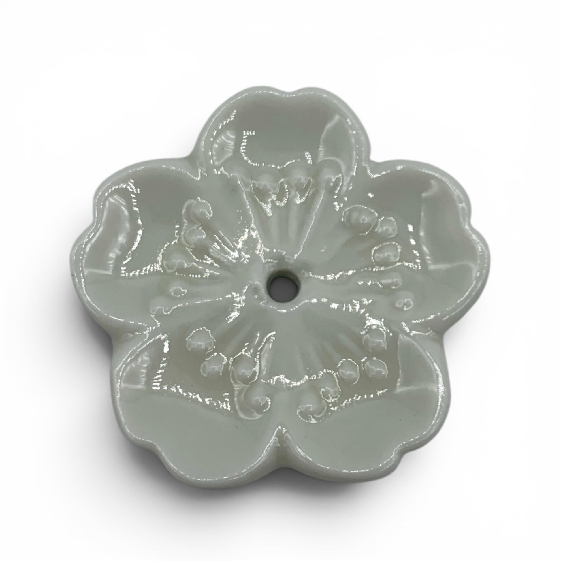 Incense Holder - Ceramic Flower $15 - Happy Soul Online