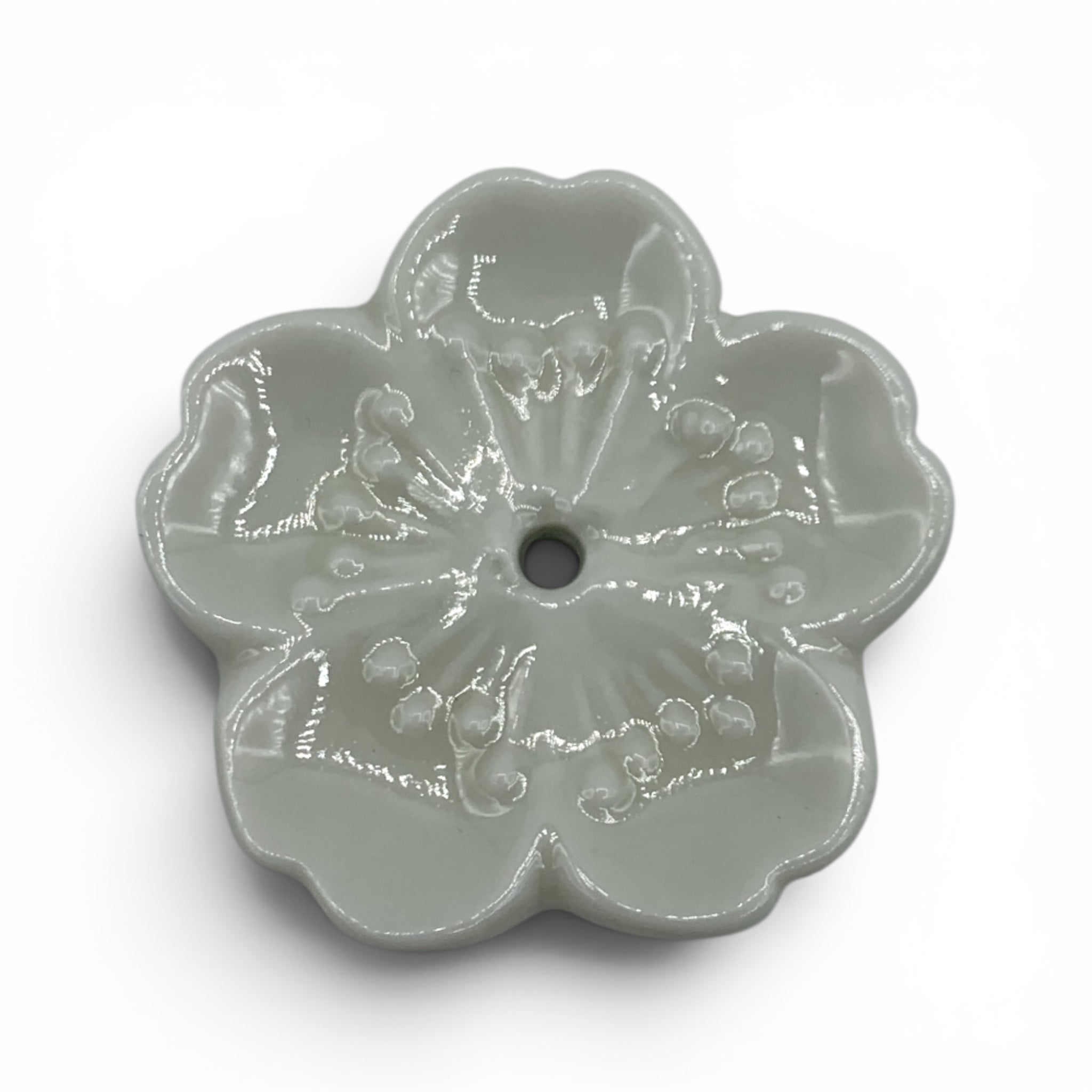 Incense Holder - Ceramic Flower $15 - Happy Soul Online