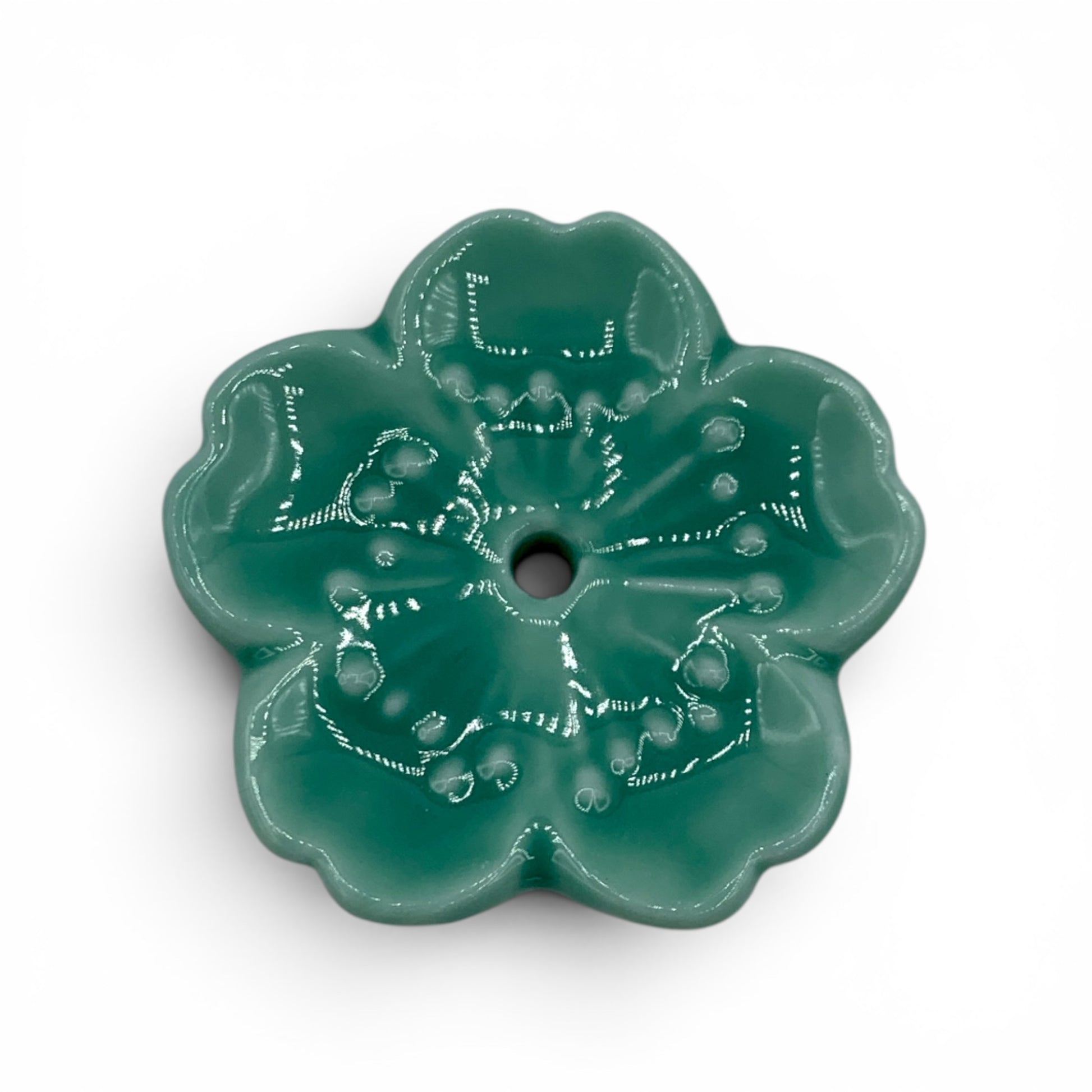 Incense Holder - Ceramic Flower $15 - Happy Soul Online