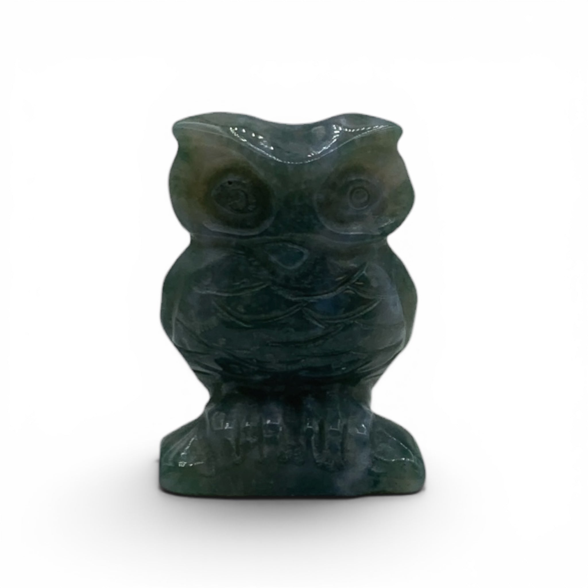 Agate - Moss Owl $30