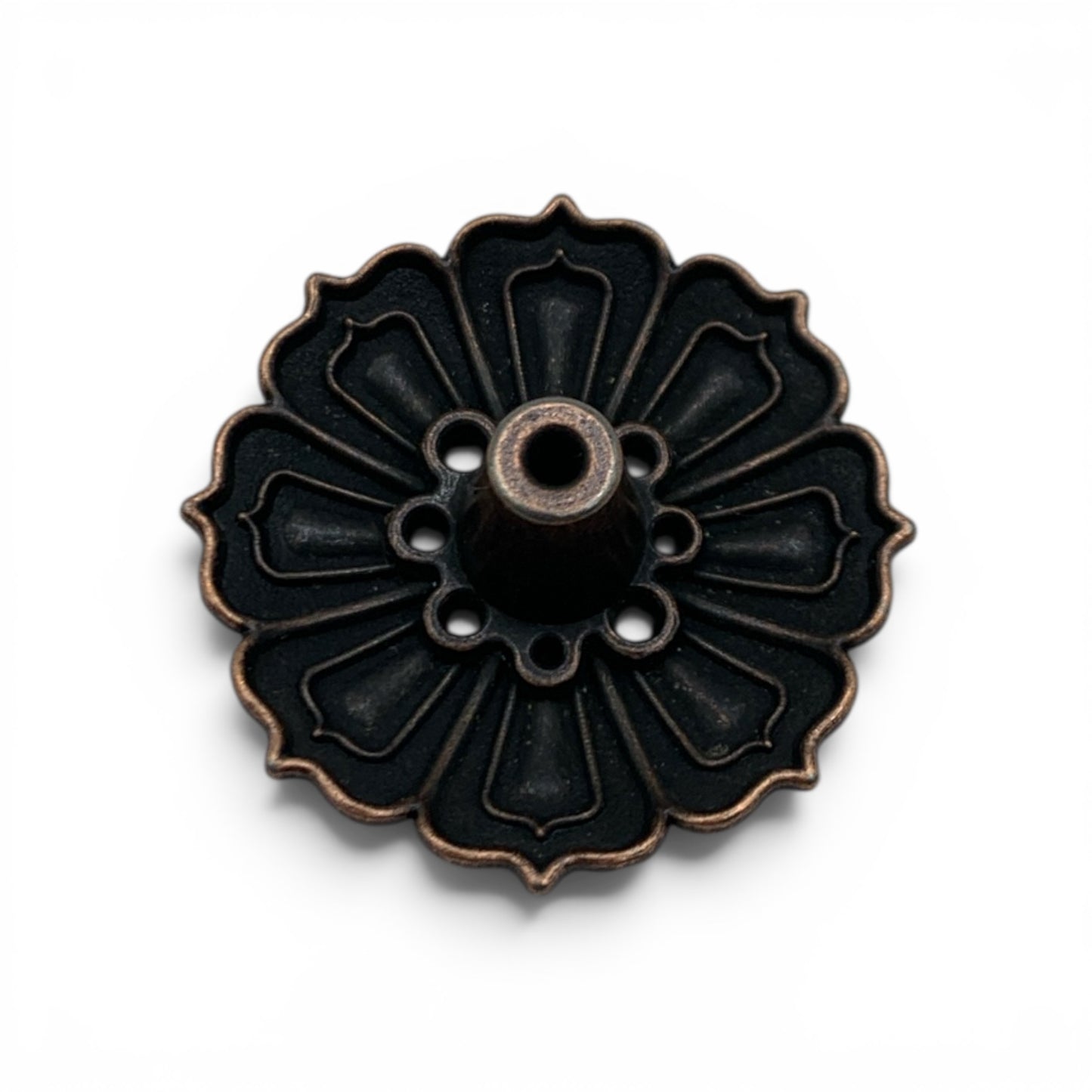 Incense Holder -  Lotus Metal