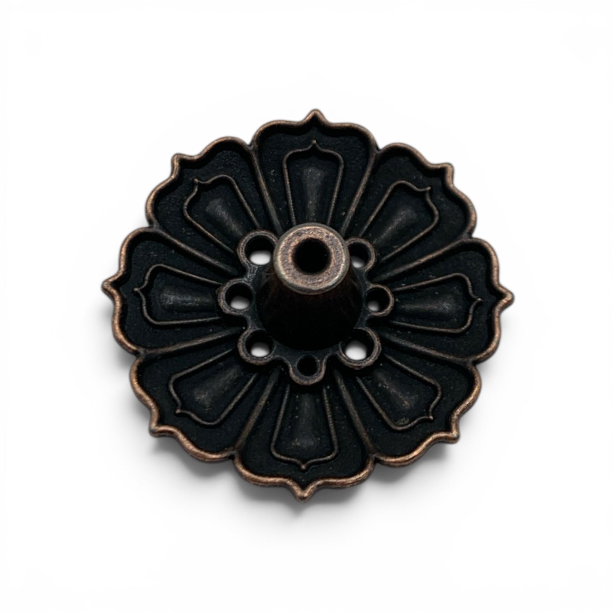 Incense Holder -  Lotus Metal