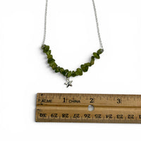 Necklace - Peridot Star $35