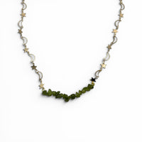Necklace - Peridot Star $35