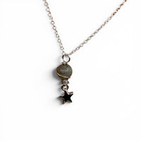 Necklace - Labradorite Celestial Planet $25