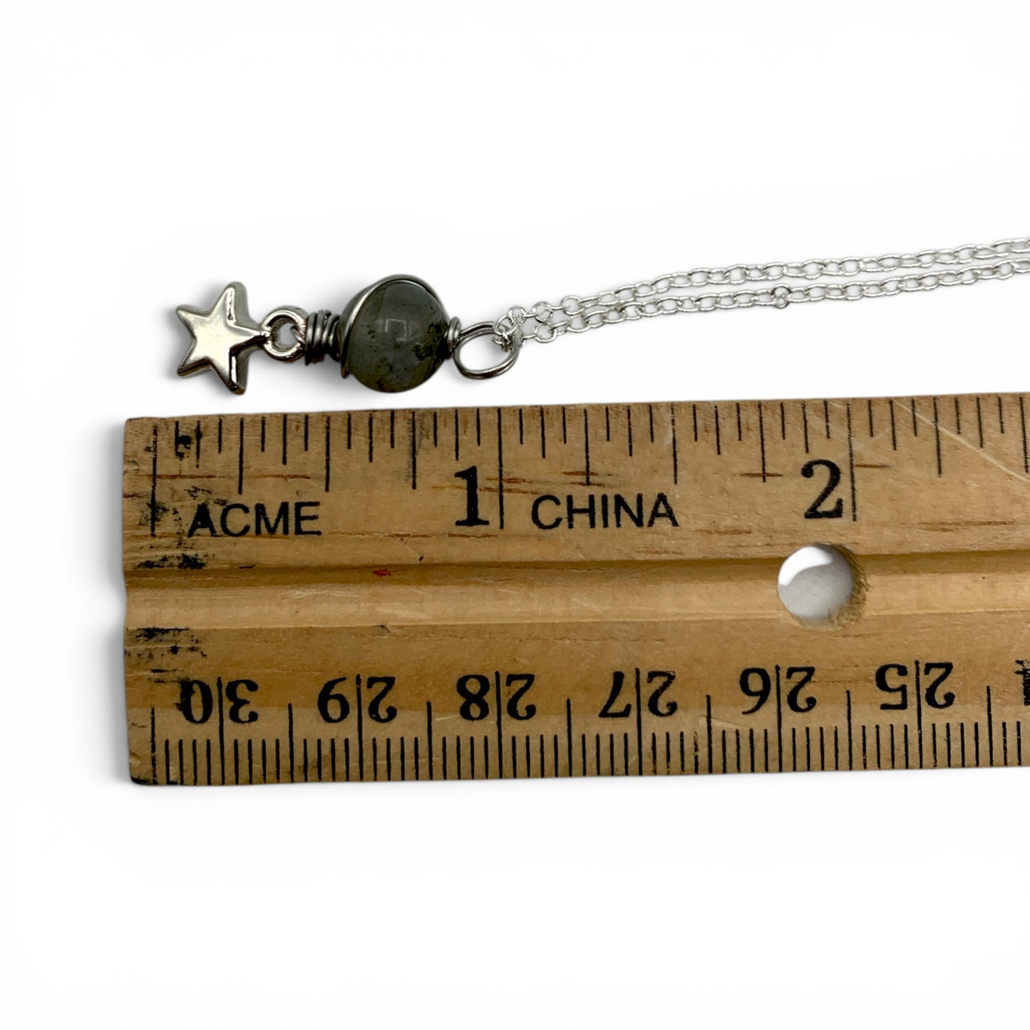 Necklace - Lepidolite Celestial Planet $25