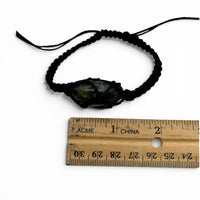 Bracelet - Labradorite Macrame Adjustable