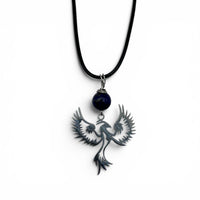 Necklace - Lapis Lazuli Phoenix Charm