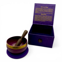 Singing Bowl - Tibetan 3" - Purple (Crown Chakra)