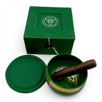 Singing Bowl - Tibetan 3" - Green (Heart Chakra)