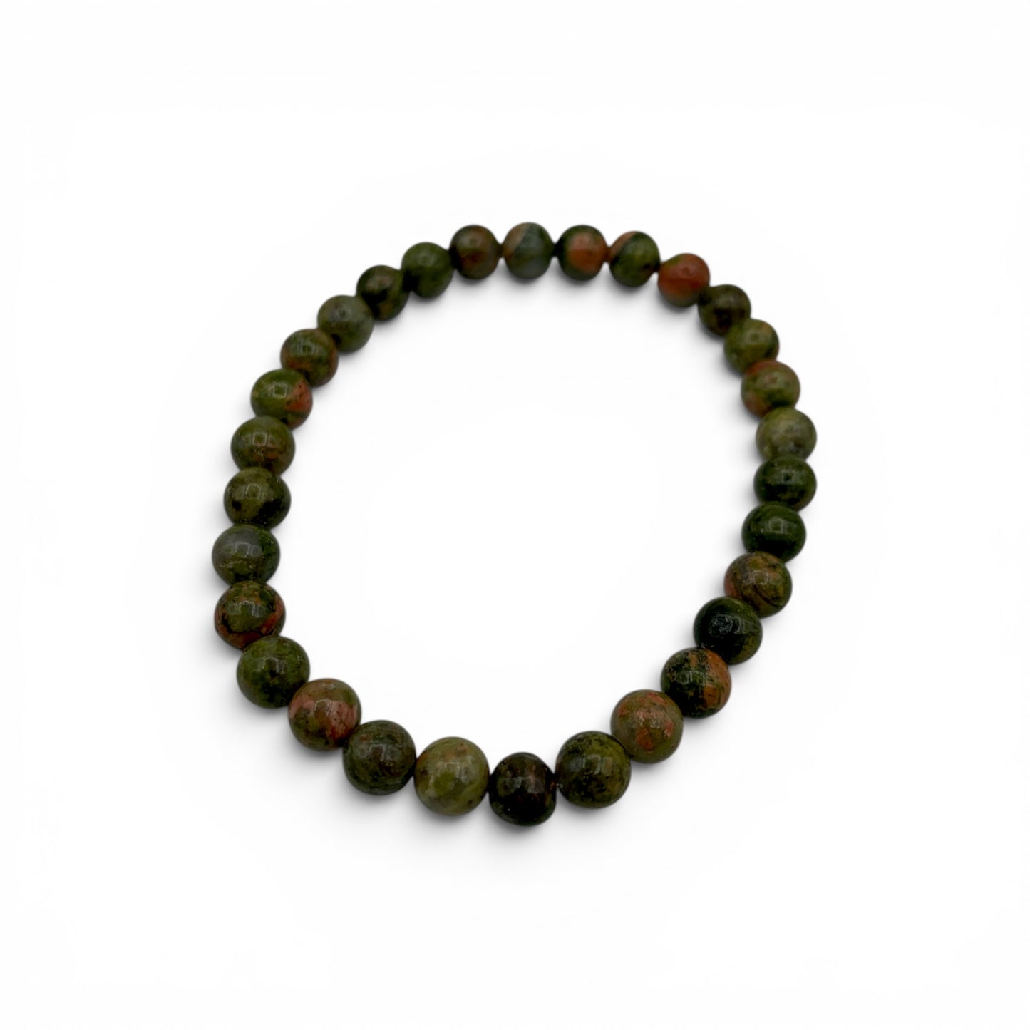 Bracelet - Unakite 6mm