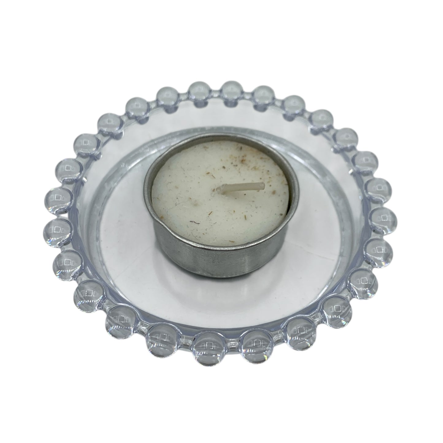 Candle Holder - Clear Tray $6