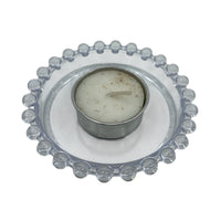 Candle Holder - Clear Tray $6