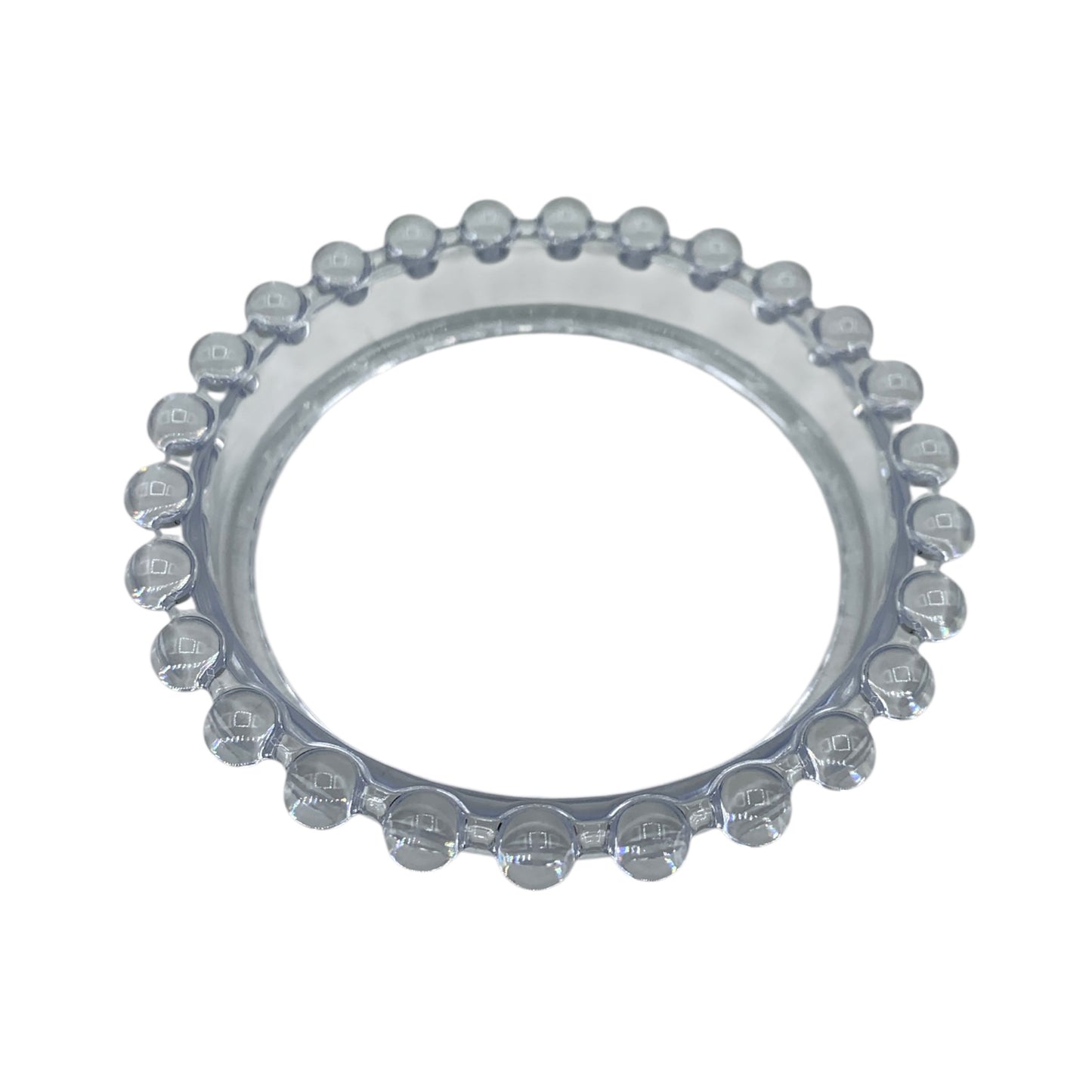 Candle Holder - Clear Tray $6