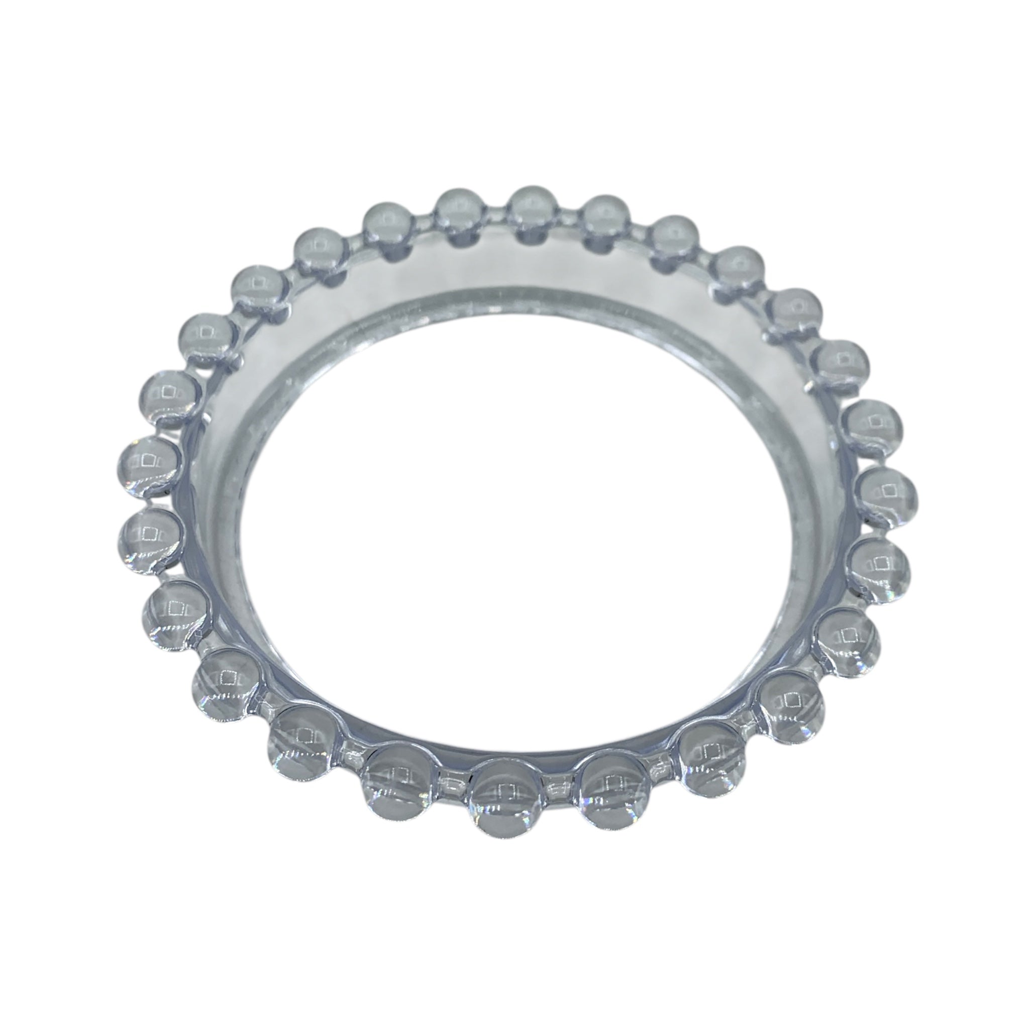 Candle Holder - Clear Tray $6
