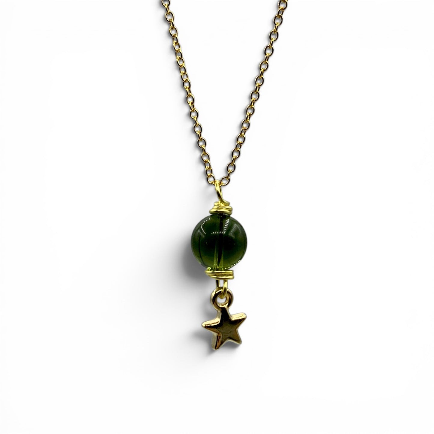 Necklace - Moldavite - Celestial Charm