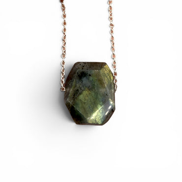 Necklace - Labradorite $45