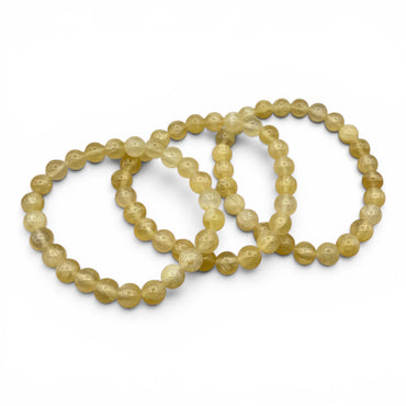 Bracelet - Selenite Golden 8mm