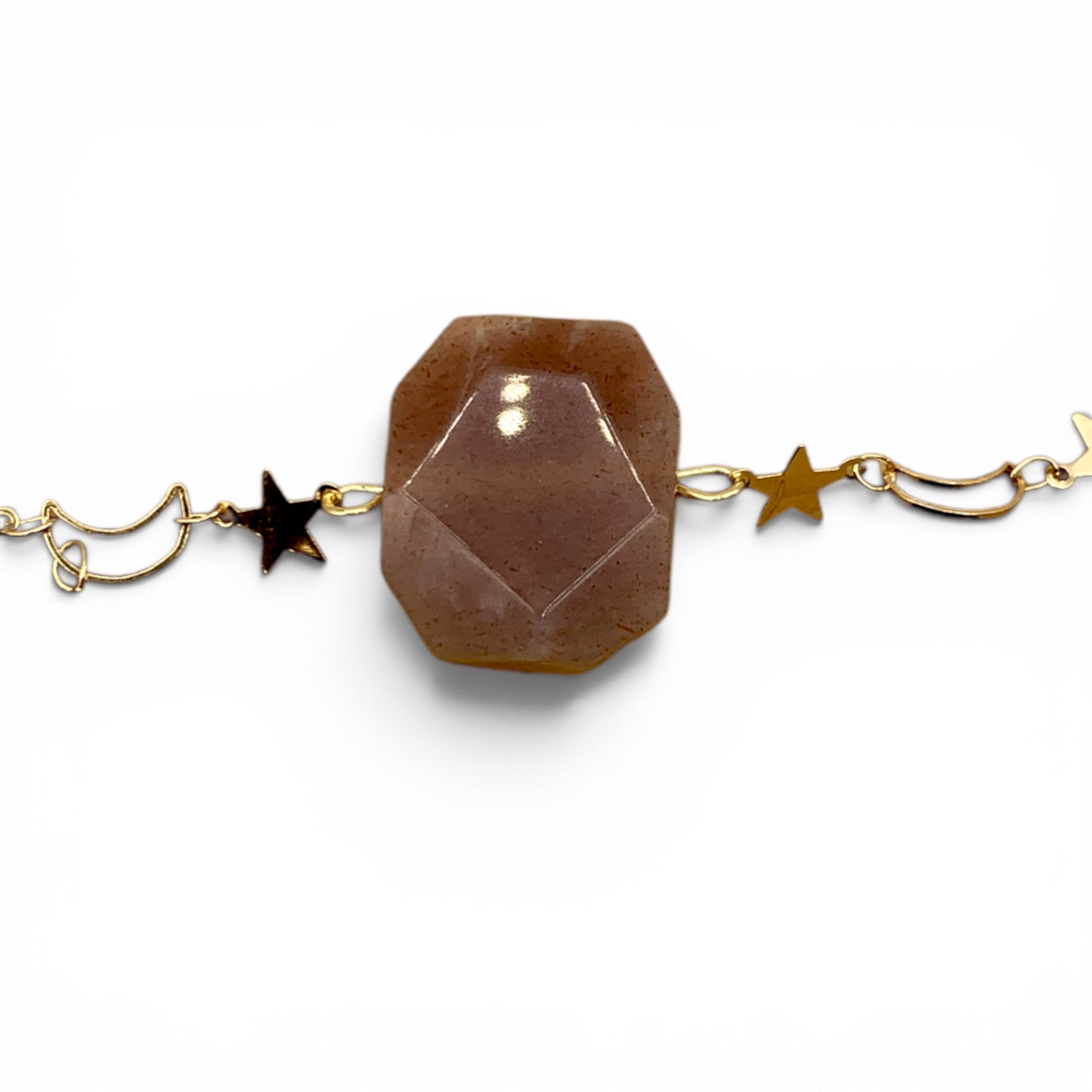 Necklace - Moonstone Earthy Celestial $40