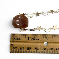 Necklace - Moonstone Earthy Celestial $40