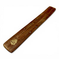 Incense Holder - Wood and Brass