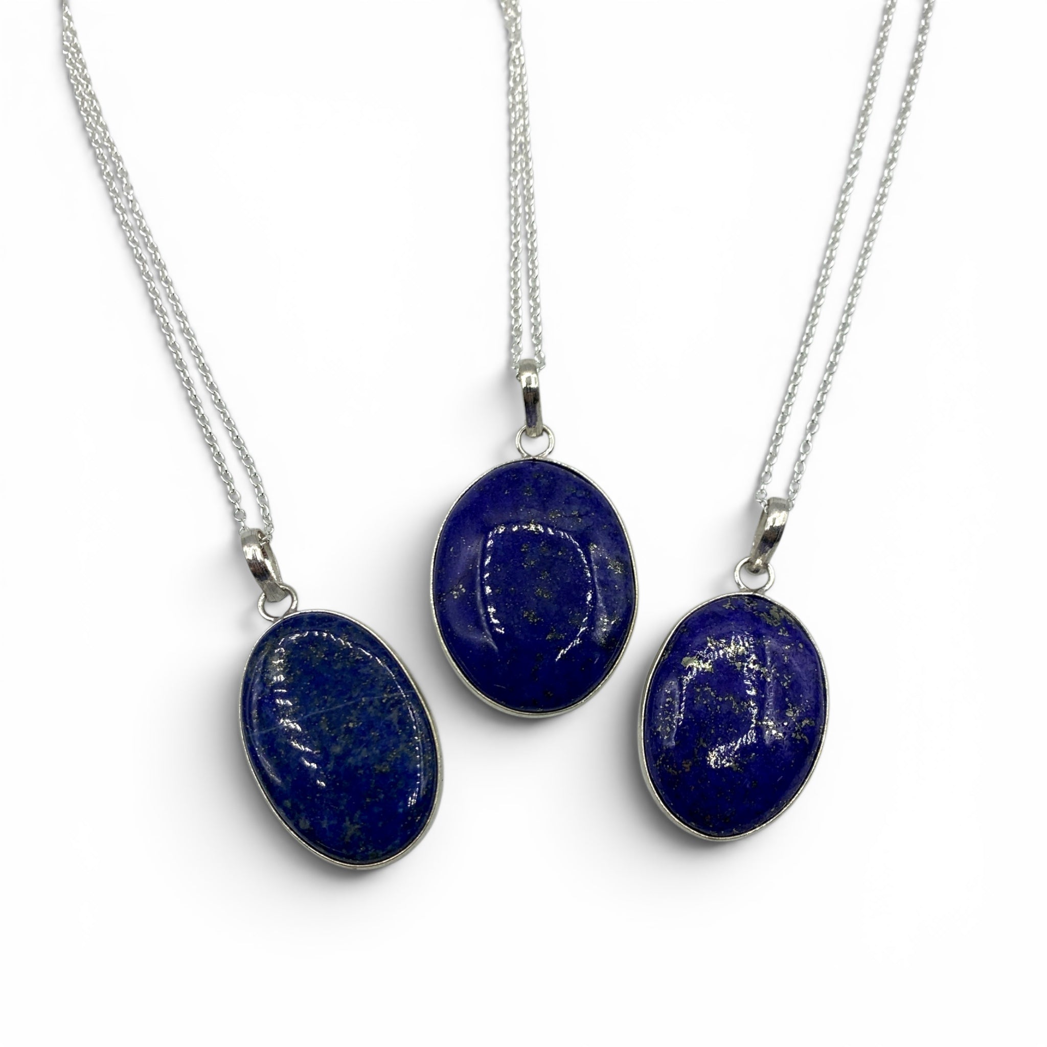 Necklace - Lapis Lazuli Oval $40