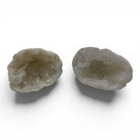 Clear Quartz Geode - Set of 2 $35