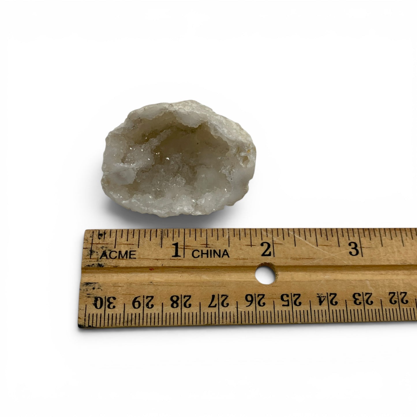 Clear Quartz Geode - Set of 2 $35