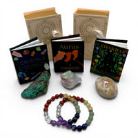 Mystery Set - Mini Book with Bracelet or Crystal $35