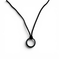 Necklace - Hematite Round $20