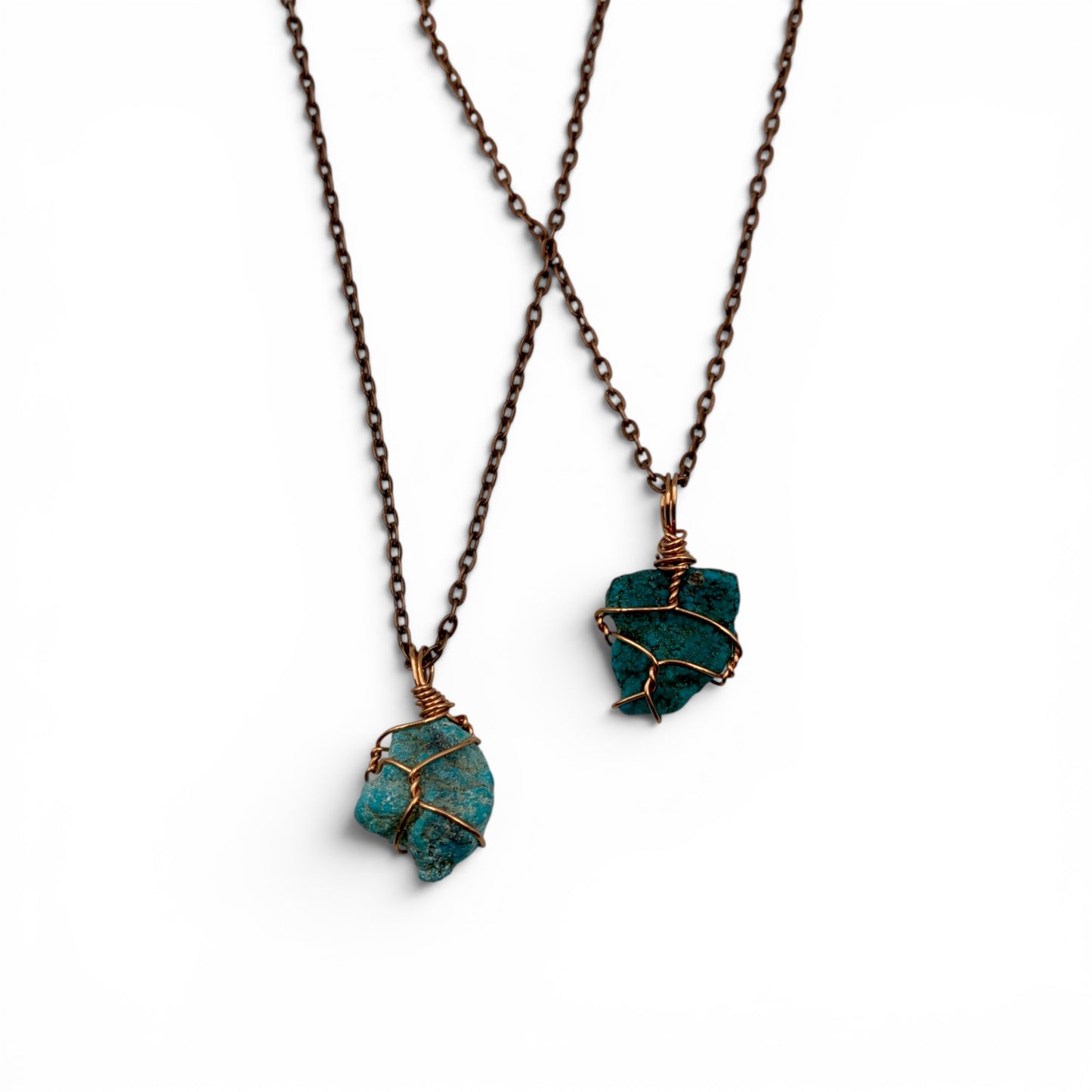 Necklace - Turquoise Raw $35