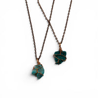 Necklace - Turquoise Raw $35